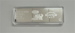 2025 Agoro Nickelodeon Garfield First Ever 1oz .999 Pure Silver w/Box